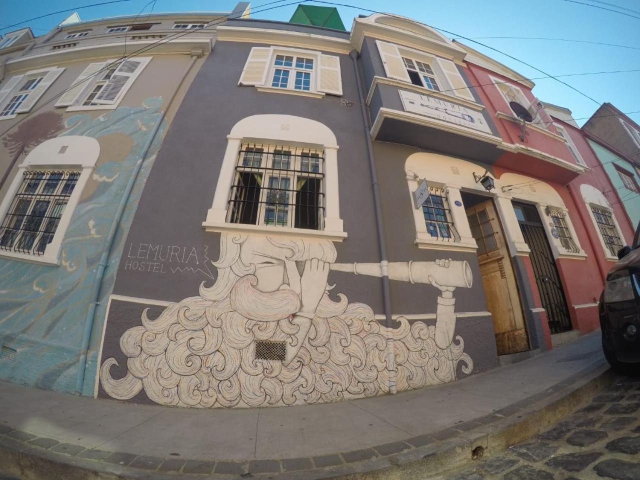 Lemuria Hostel Valparaiso Exterior photo